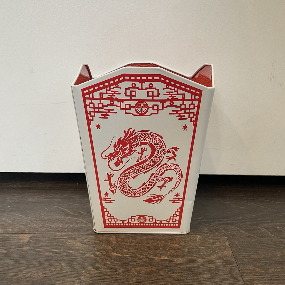 Kung Fu Panda 4 Takeout Container Box Metal Tin Movie Theater Popcorn Bucket - Picture 3 of 6